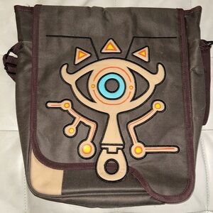 Nintendo Legend of Zelda Breath of the Wild Sheikah Slate Satchel Bag ThinkGeek